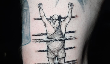 This tattoo studio has created Danny Devito inspired ink to celebrate It’s Always Sunny filming in Dublin