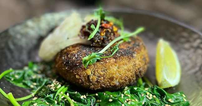 platform 61 vegan dish