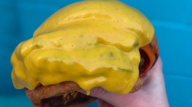 vegan burger from nice burger for veganuary