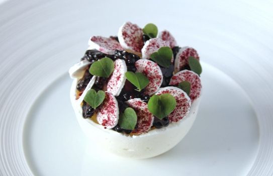 dish by adrian martin for wildflower restaurant