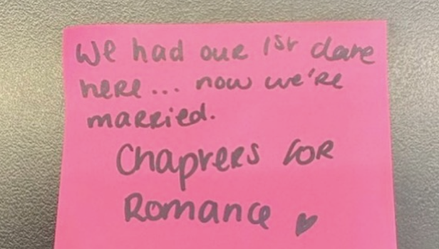 post-it note chapters