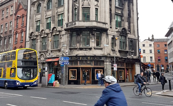 Exterior of the Pen Corner in Dublin