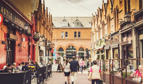 exterior of georges street arcade