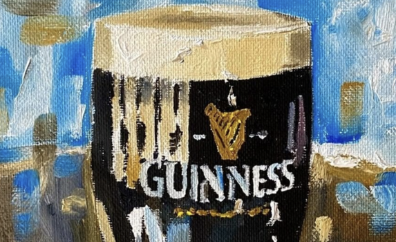 paint pints page guinness
