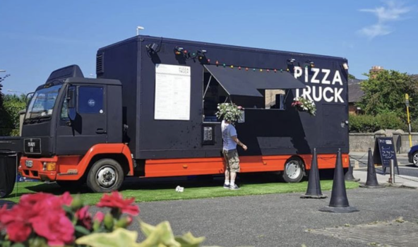 pizza truck harold's cross