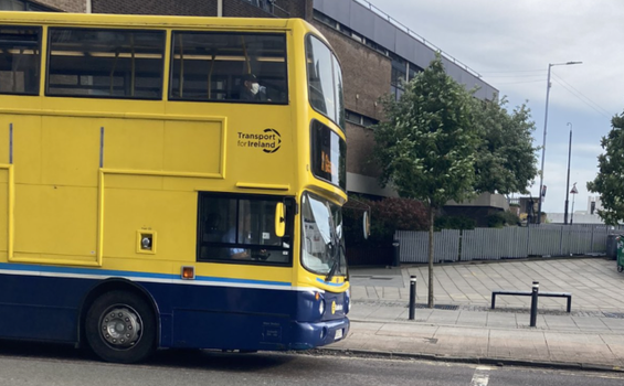 dublin bus spotted in glasgow