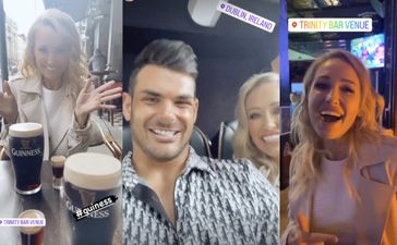 ‘I’m Irish!’ – Selling Sunset stars Mary and Romain return to Dublin for pints and trad