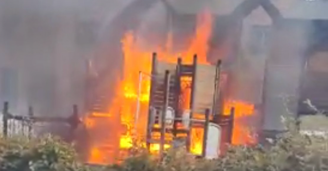 playground fire cork street