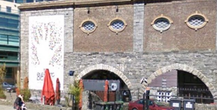 stone building with traditional arches in Dublin 2, formerly the location for Crawdaddy