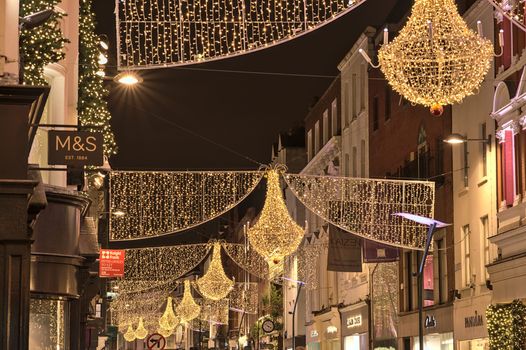 grafton street christmas lights