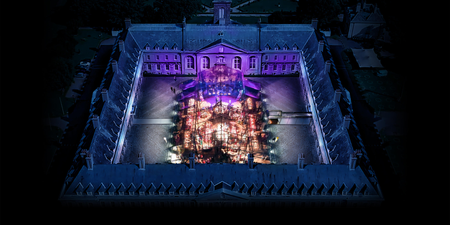 A magical glass pavilion has opened at Royal Hospital Kilmainham for Christmas