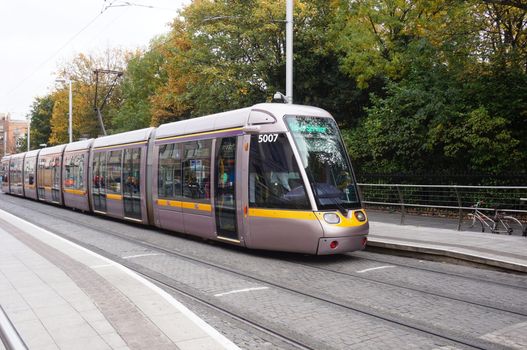 luas tracks cyclists