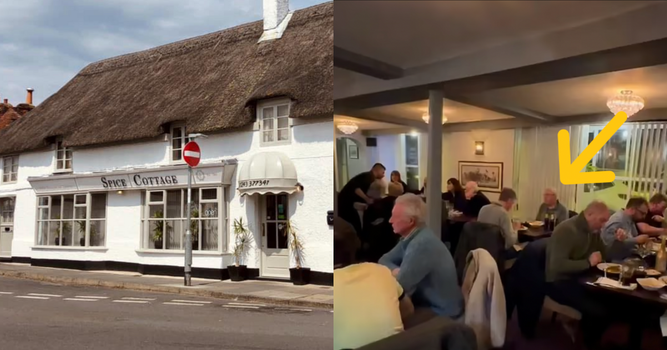 Mystery over 'dead husband' spotted in Indian restaurant ad has been solved