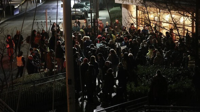 Ashtown holds anti-racism protest following attack on migrant camp