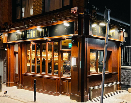 exterior of la gordita tapas bar