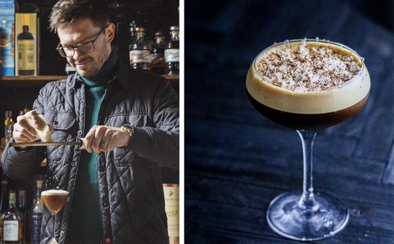 parmesan espresso martini