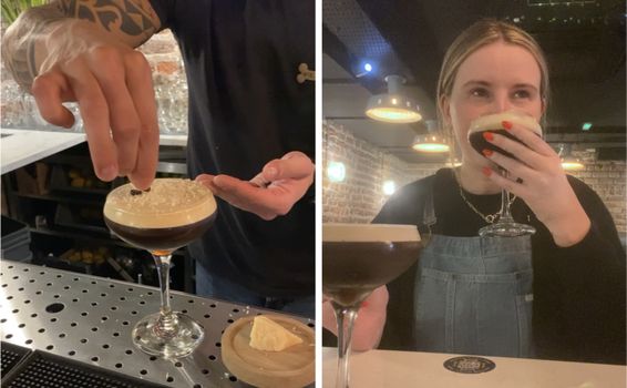 parmesan espresso martini