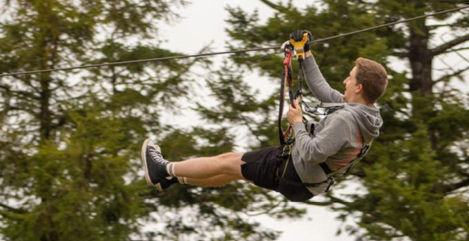 zip-line dublin mountains