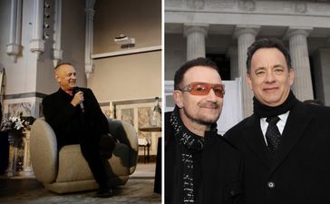 Tom Hanks stayed with Bono at his Dublin mansion for Dalkey Book Festival