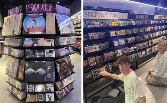 HMV reopens Dublin