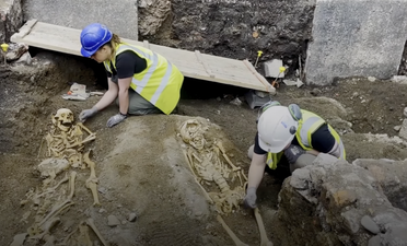 Thousand-year-old skeletons found under planned city centre hotel site
