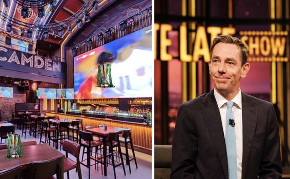 Oireachtas tv screening Dublin pub