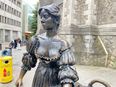 Molly Malone statue vandalised with black paint – DCC plan clean up