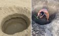 ‘Meteor crater’ discovered on Portmarnock beach actually hole dug by two lads
