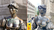 Why does the Molly Malone statue keep being defaced?