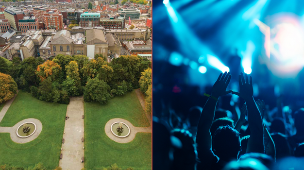 Live gigs at Iveagh gardens