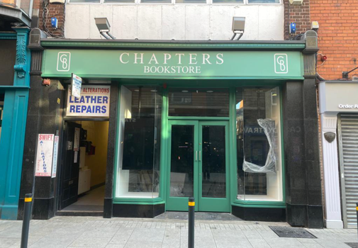 chapters bookstore pop-up