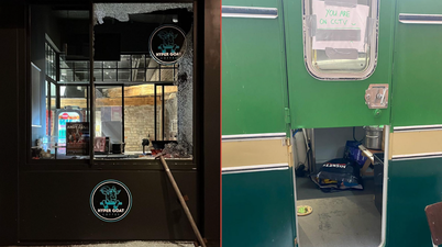 Two Dublin city centre cafés suffered break-ins last week