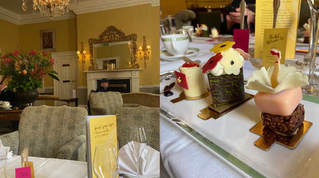 art afternoon tea