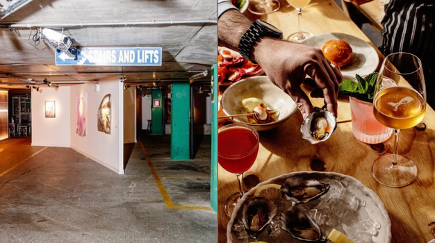 carpark bar art gallery