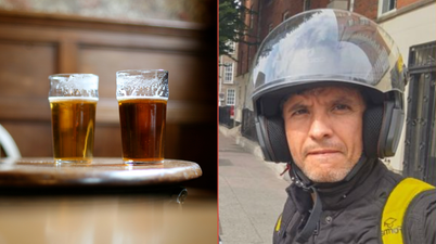 GoFundMe set up to buy Brazilian Deliveroo driver Caio Benicio a pint