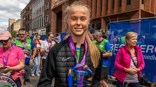 19-year-old Ava Crean wins women’s national title at Dublin Marathon